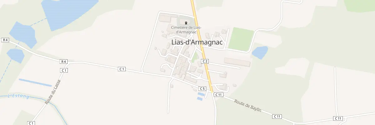 Plan du 6 Rue de la Forge à Lias-d’Armagnac