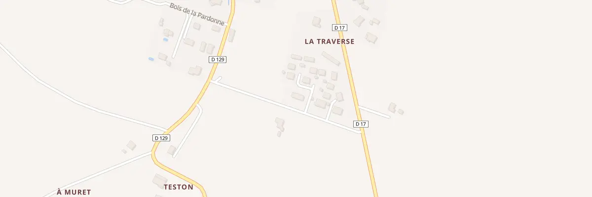 Plan du 6 La Traverse à Blasimon