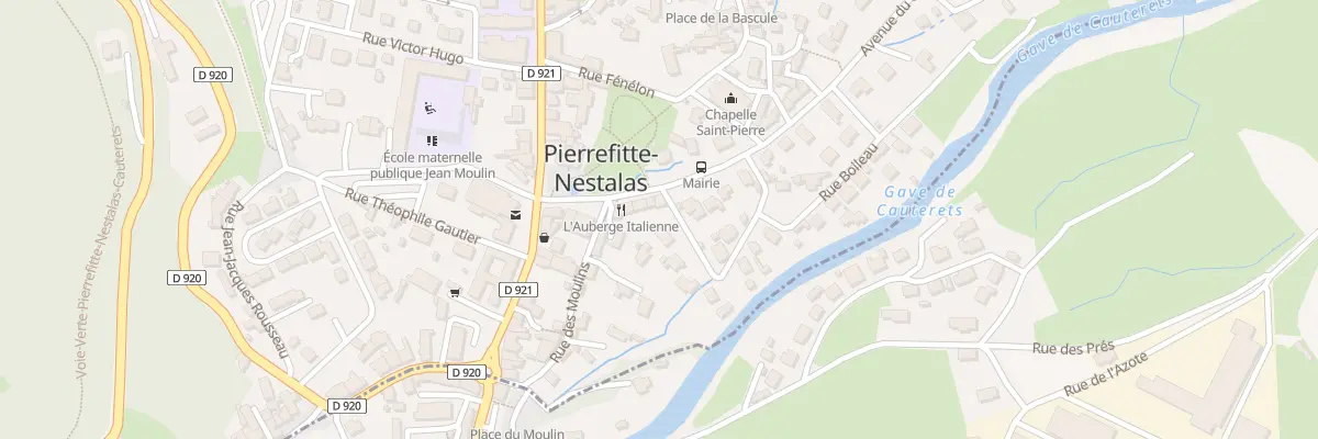 Plan du 11 Av du Gen Leclerc à Pierrefitte-Nestalas