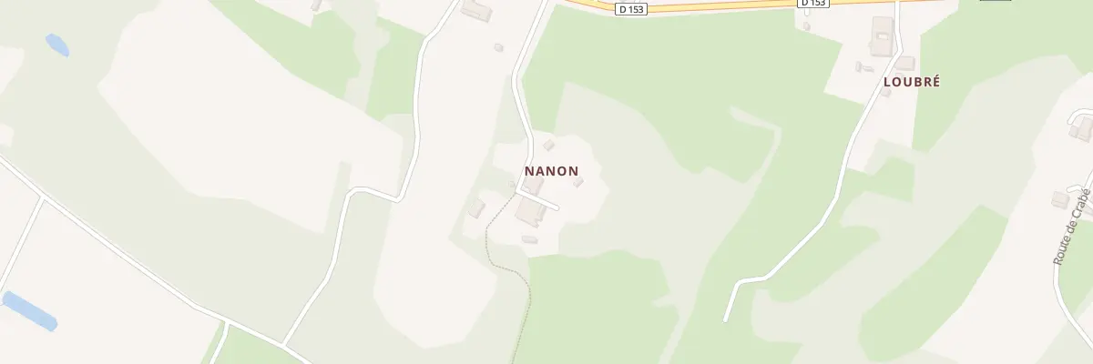 Plan du 5137 Nanon à Panjas