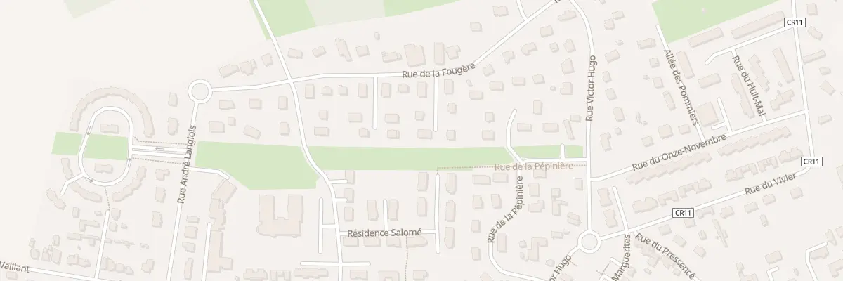 Plan du 3 Imp de l’Aubépine à Mézidon Vallée d’Auge