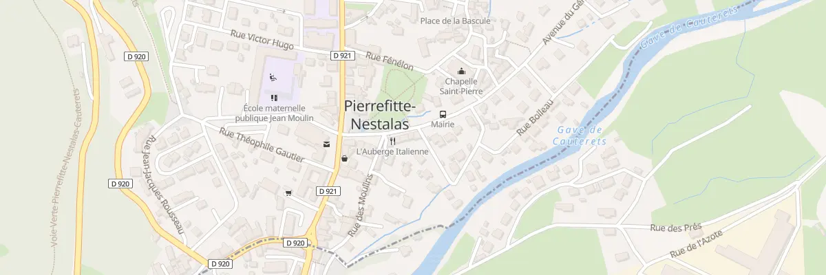 Plan du 9B Av du Gen Leclerc à Pierrefitte-Nestalas