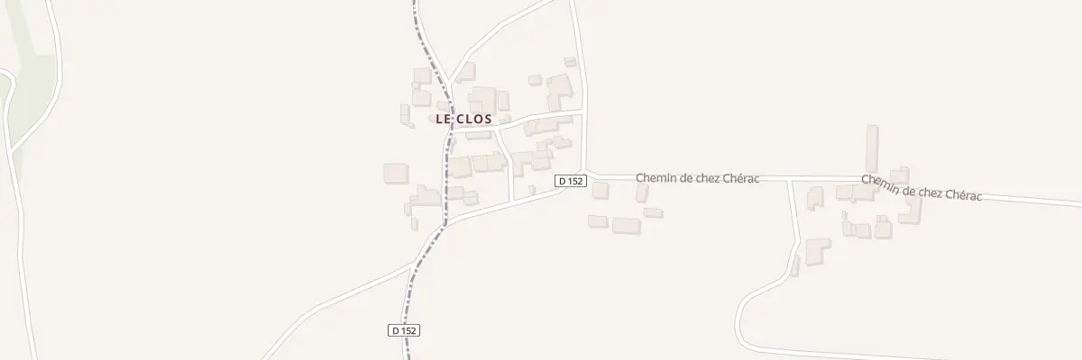 Plan du 9 Rte de Challignac à Ladiville