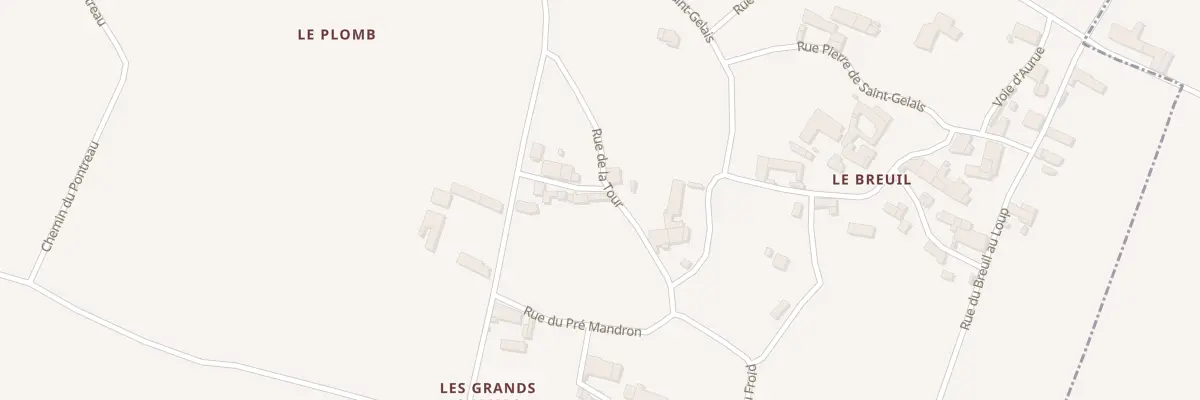 Plan du 5162 Le Breuil à Verdille