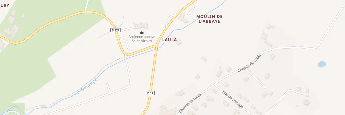 Plan du 4 Laula à Blasimon