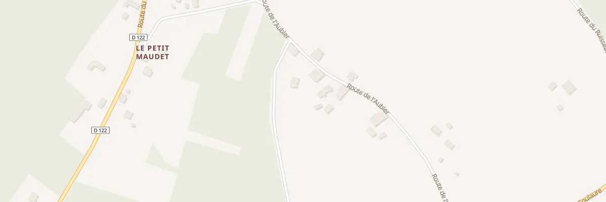 Plan du 4 L’Aubier à Chamadelle