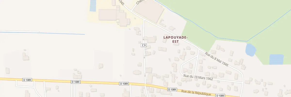 Plan de la Rue de la Chartreuse à Saint-Médard-de-Guizières