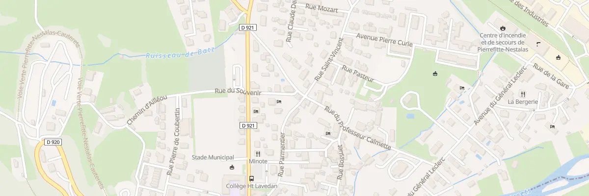Plan du 5 Rue du Professeur Calmette à Pierrefitte-Nestalas