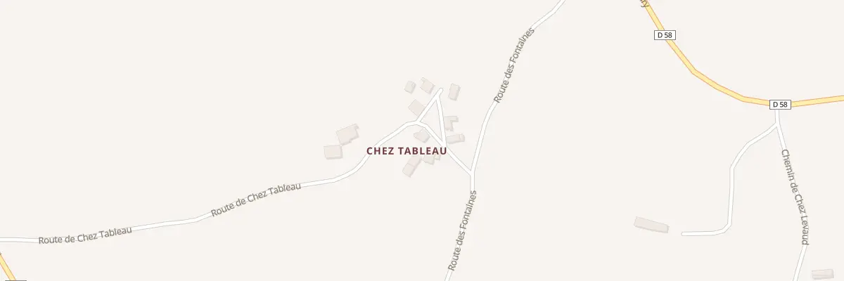 Plan du 8 Rte de Chez Tableau à Challignac