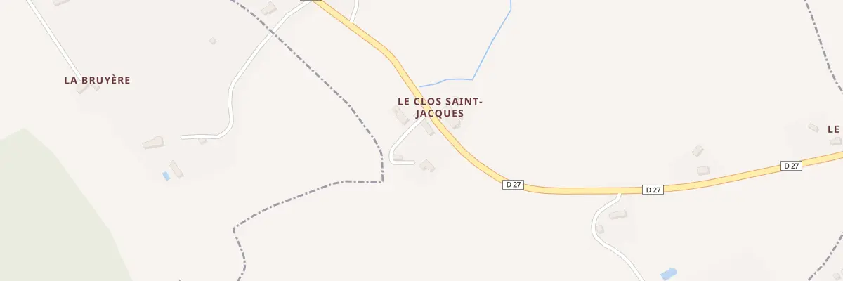 Plan du 2330 Rte Départementale 27 à Périers-en-Auge