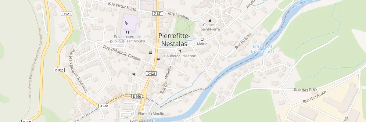 Plan du 9 Av du Gen Leclerc à Pierrefitte-Nestalas