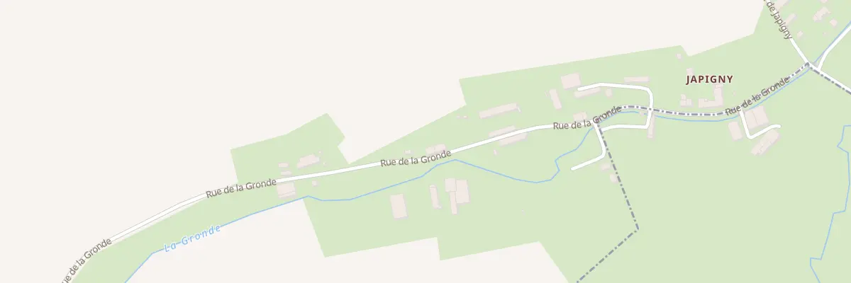 Plan du 22 Rue de la Gronde à Beaumais