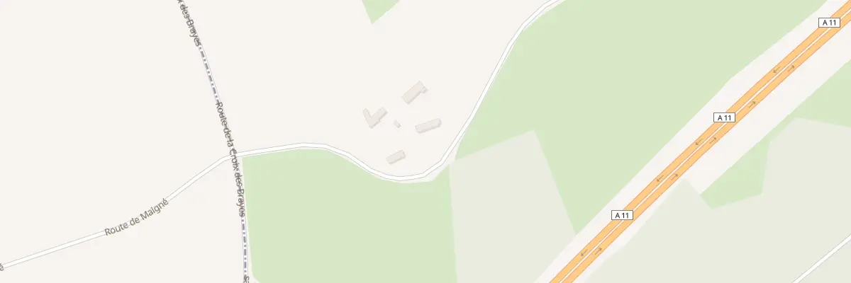 Plan du 5130 La Cornuere à Maigné