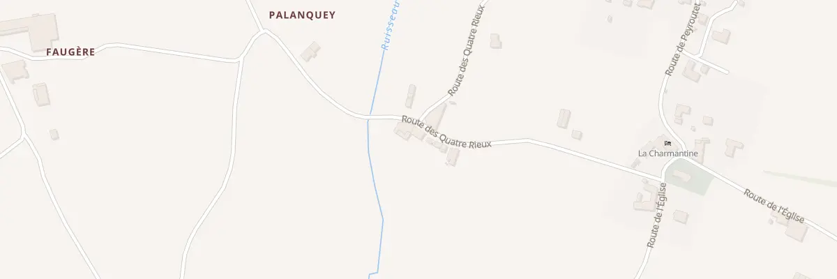 Plan du 65 Les Quatre Rieux à Sainte-Colombe