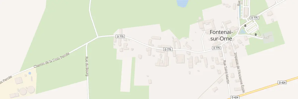 Plan du 17 Rue du Bourg à Écouché-les-Vallées