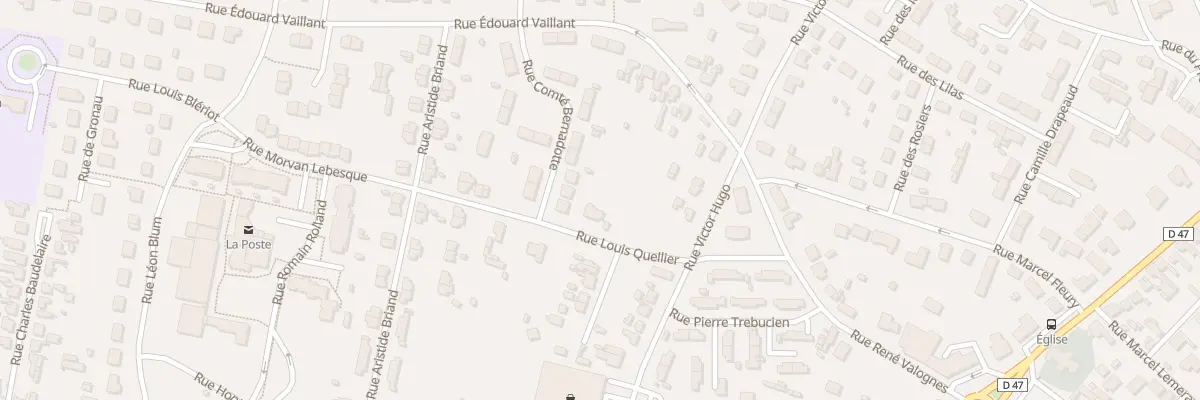 Plan du 8 Rue Louis Quellier à Mézidon Vallée d’Auge