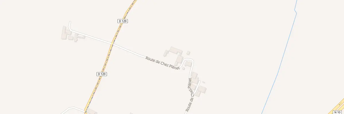 Plan du 5013 Chez Plenet à Ladiville