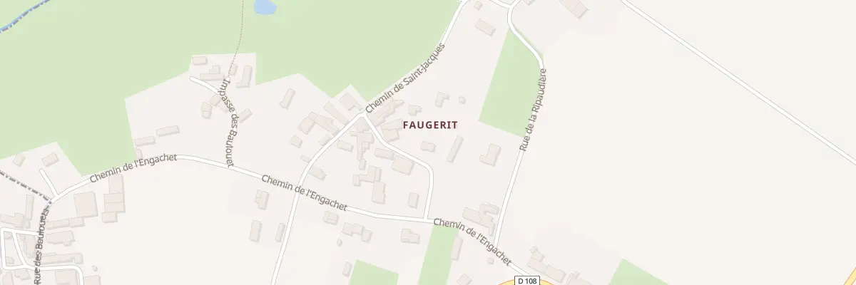 Plan du 2 Chem de la Metairie à Chey