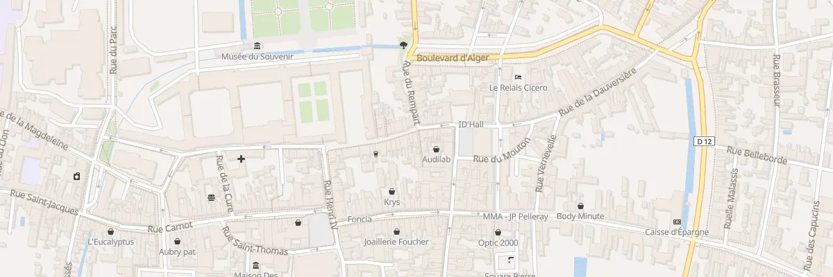 Plan du 9 Rue du Collège à La Flèche