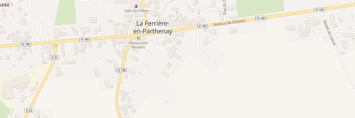 Plan du 8 Imp du Jardin Public à La Ferrière-en-Parthenay