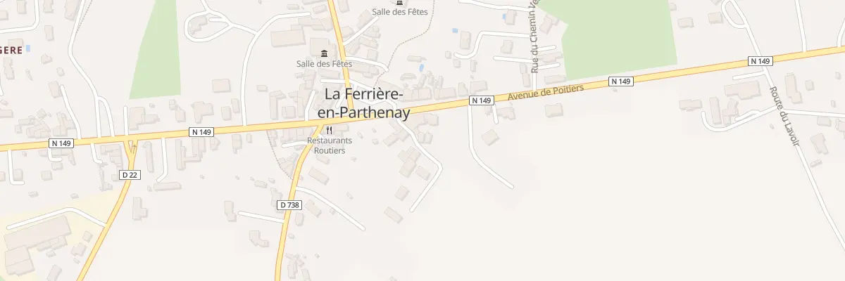 Plan du 5 Imp du Jardin Public à La Ferrière-en-Parthenay