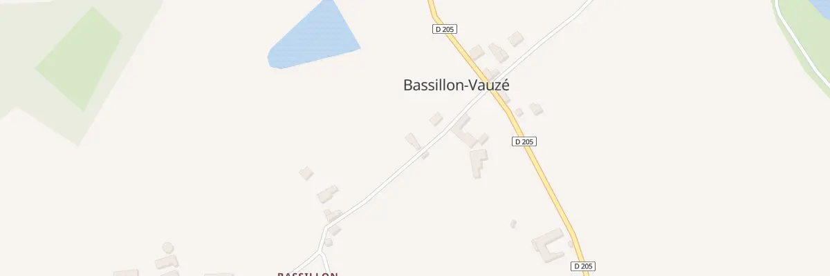 Plan du 4 Rte de la Canète à Bassillon-Vauzé