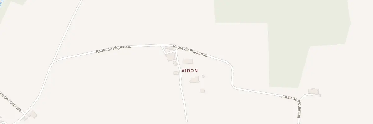 Plan du 1 Imp Vidon à Sauveterre-de-Guyenne