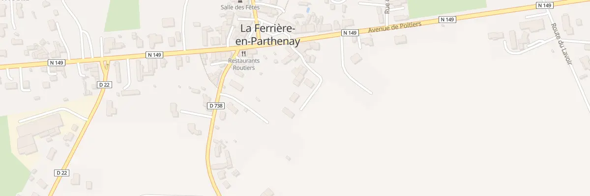 Plan du 10 Imp du Jardin Public à La Ferrière-en-Parthenay