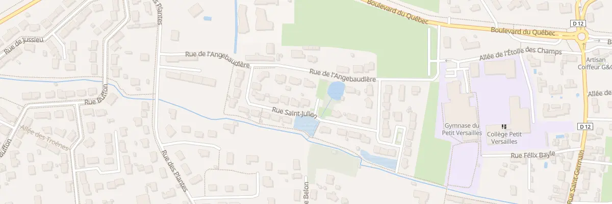 Plan du 15 Rue Saint-Julien à La Flèche