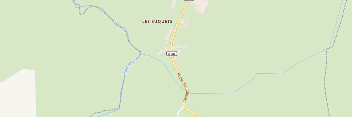 Plan du 5 Rte des Suquets à Tanques