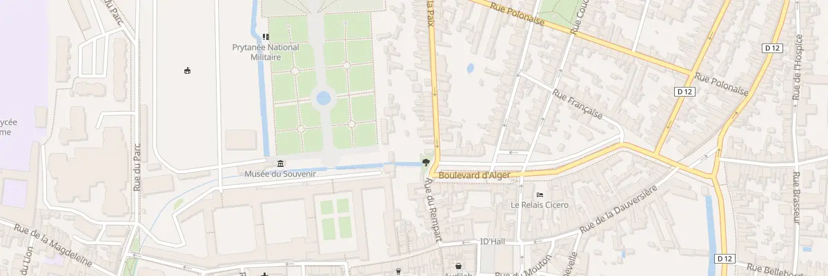 Plan du 3 Rue de la Paix à La Flèche