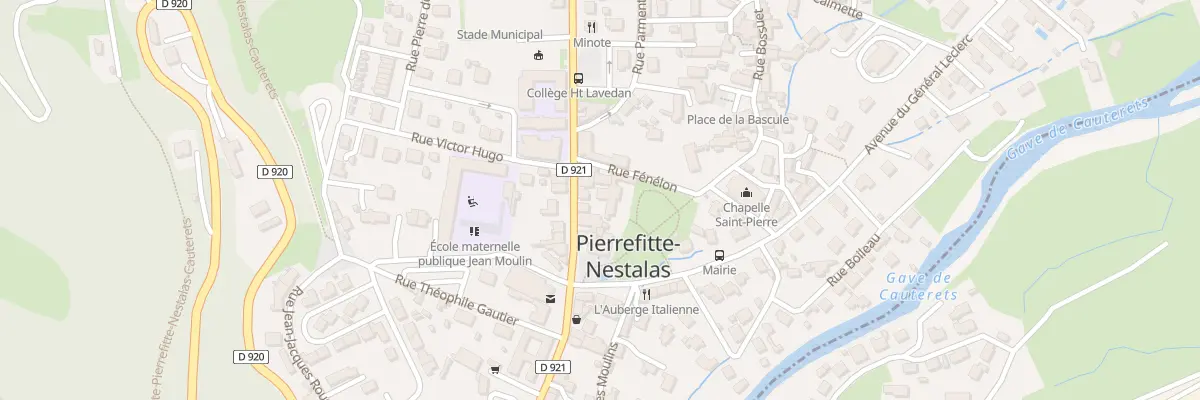 Plan du 44 Av Jean Moulin à Pierrefitte-Nestalas