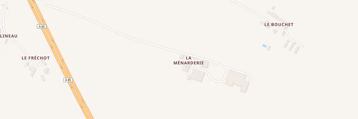 Plan du 5194 Patis de la Ménarderie à Blou