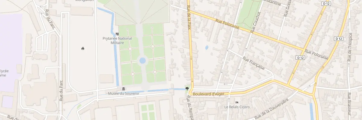 Plan du 15 Rue de la Paix à La Flèche