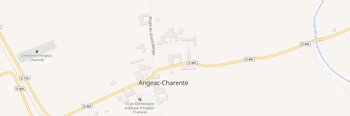 Plan du 7 Pl des Tilleuls à Angeac-Charente