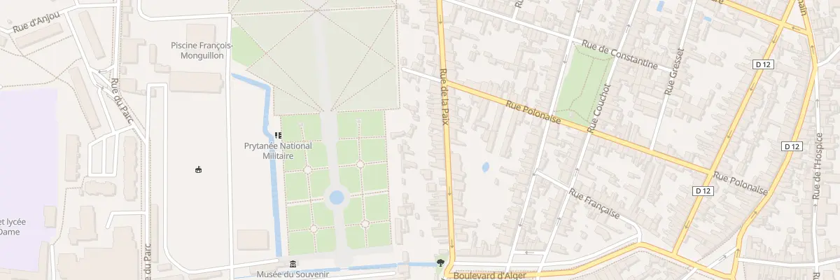 Plan du 29 Rue de la Paix à La Flèche