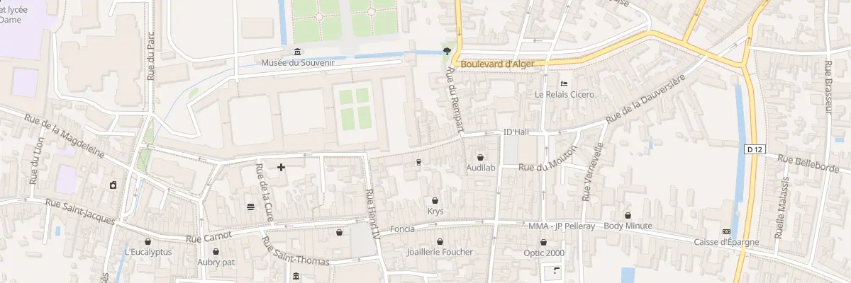 Plan du 20 Rue du Collège à La Flèche