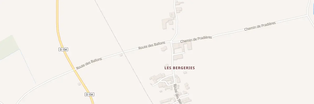 Plan du 3 Rte des Ballons à Angeac-Charente