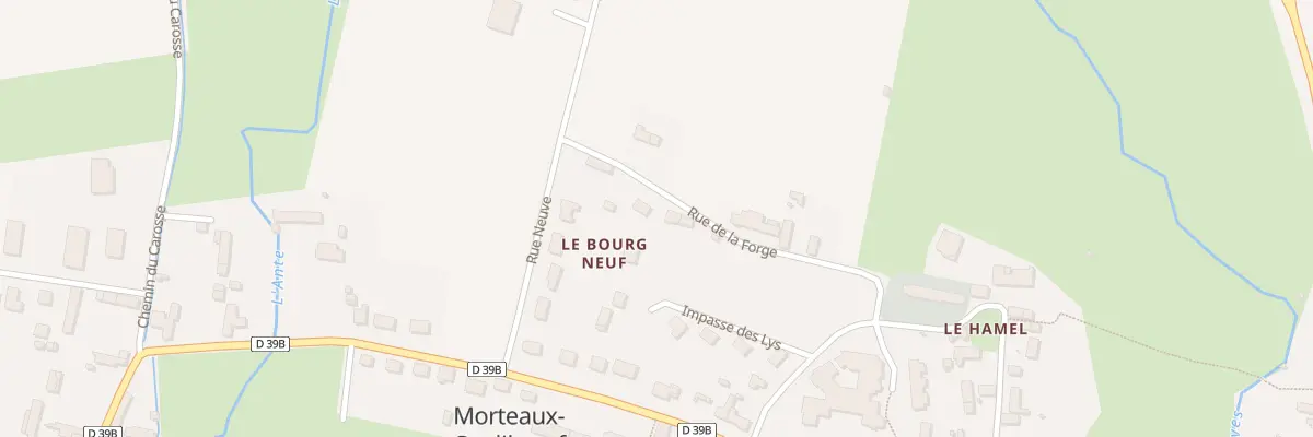 Plan du 4 Rue de la Forge à Morteaux-Coulibœuf
