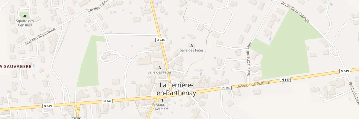 Plan du 4 Imp de la Salle des Fêtes à La Ferrière-en-Parthenay