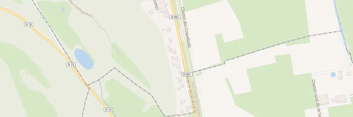Plan du 2 Rue des Edelweiss à Adast