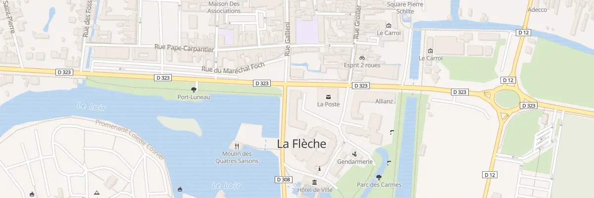 Plan du 15 Rue Gallieni à La Flèche