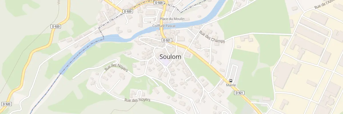 Plan du 9 Pl de l’Église à Soulom