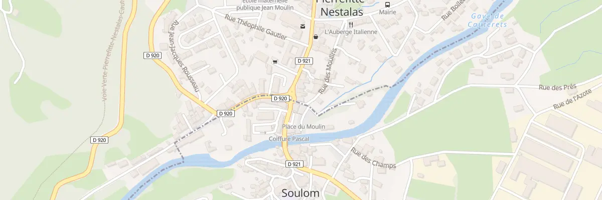 Plan du 76 Av Jean Moulin à Pierrefitte-Nestalas