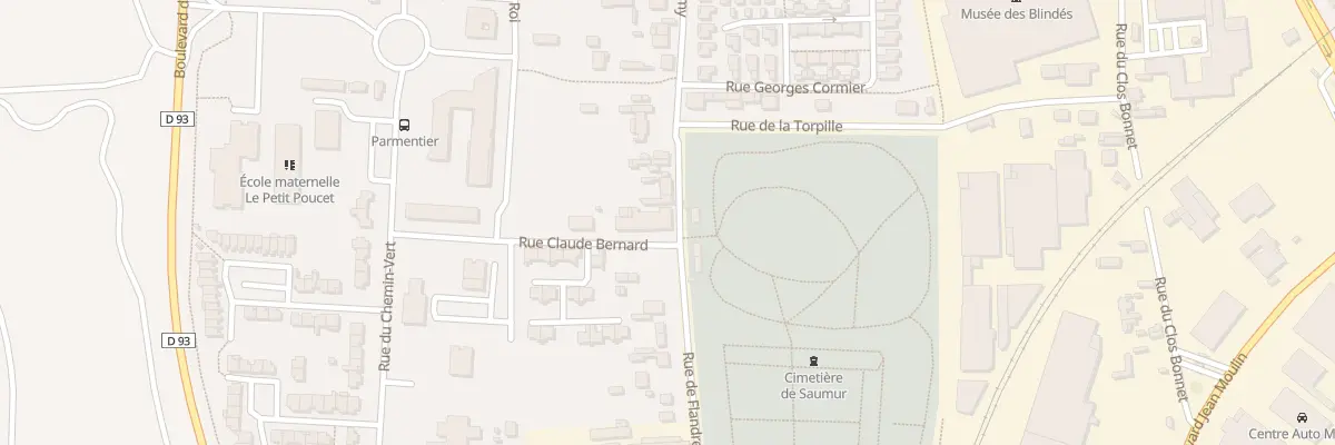 Plan du 17 Rue Robert Amy à Saumur
