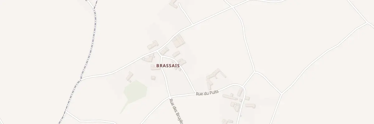 Plan du 5 Brassais à Thénezay