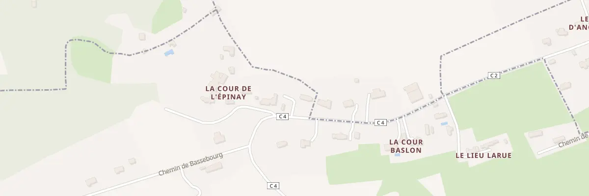 Plan du 436 Che d’Angoville à Cricqueville-en-Auge