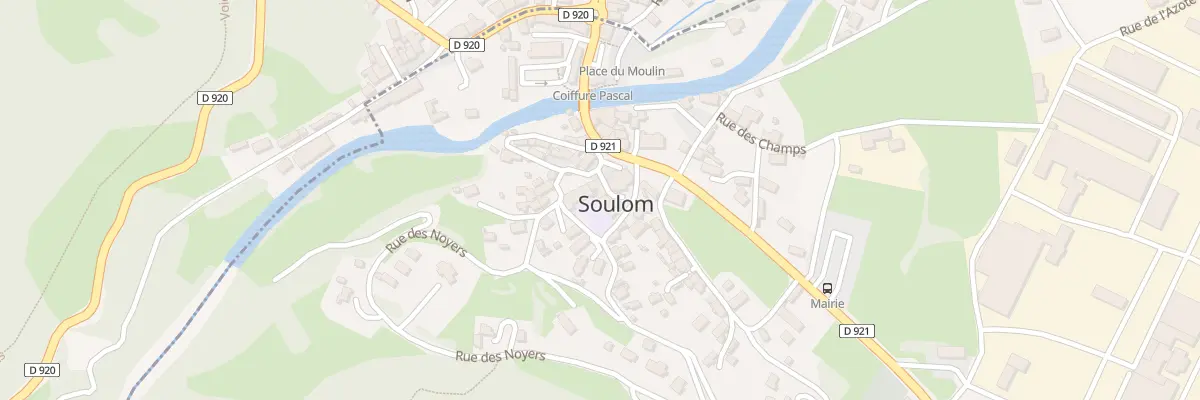 Plan du 5 Pl de l’Église à Soulom