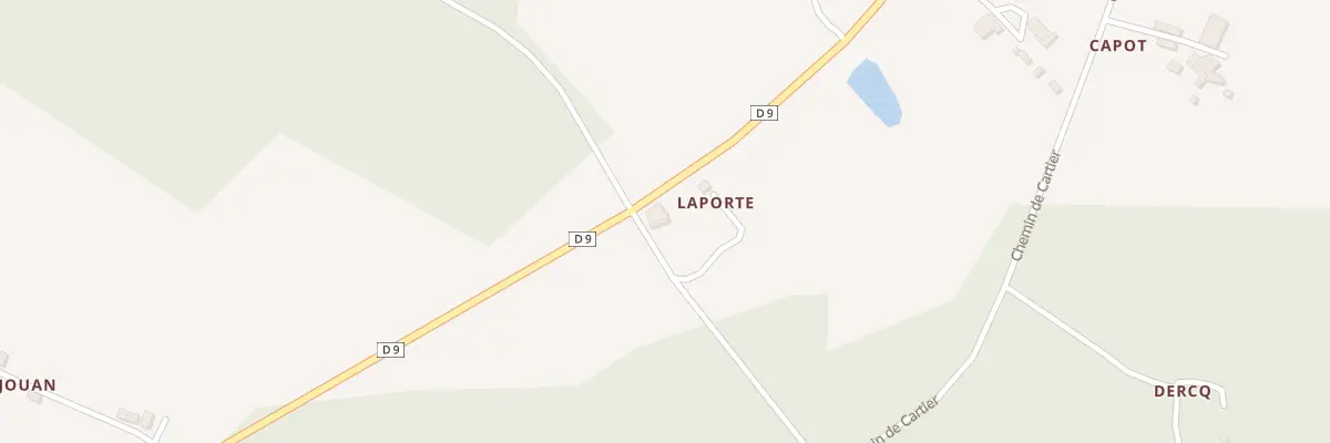 Plan du 20 Laporte à Labescau