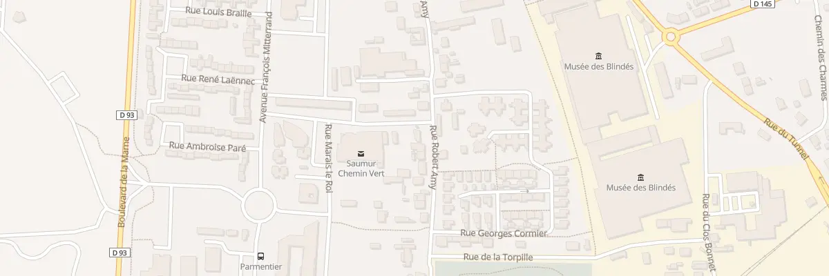 Plan du 219 Rue Robert Amy à Saumur
